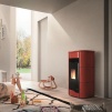 Stufa Anna 12 Kw pro 3 ceramica rossa