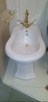 Bidet Lady a terra Bianco monoforo .Linea Tre