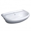 Lavabo semincasso bianco 