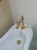 Monoforo Bidet Oro con swarovski . Linea Tre